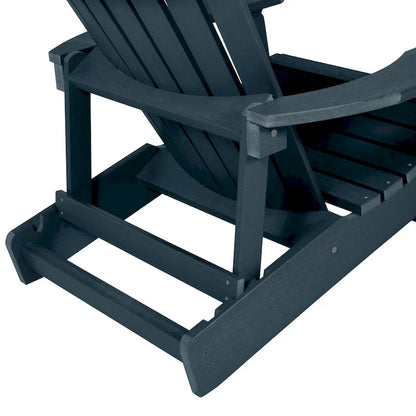 Sedia Adirondack Pieghevole e Reclinabile King-Size HIGHWOOD