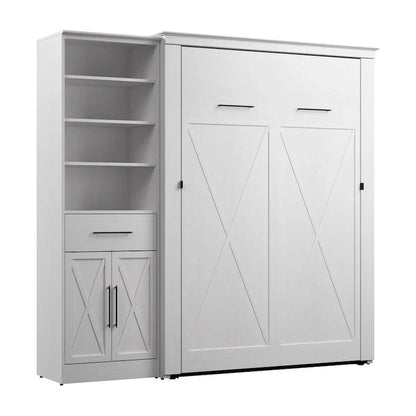 Letto a scomparsa Full Murphy Key West con armadio guardaroba (88W) di Bestar