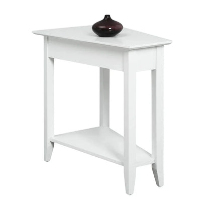 Convenience Concepts Tavolino a cuneo American Heritage con ripiano