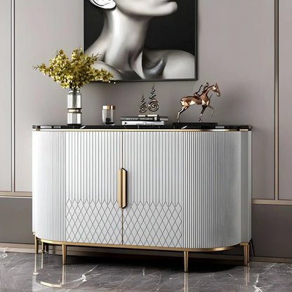 Madia Glam Marble in Grigio con Contenitore