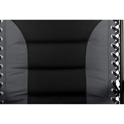 Sedia a sdraio oversize XL imbottita con gravità zero, bracciolo più largo, reclinabile regolabile con portabicchieri - N/D