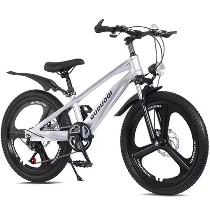 NAYSAYE Bicicletta da montagna per bambini da 20 pollici con trasmissione a 7 velocità e telaio in lega di magnesio per ragazzi e ragazze di età 8-12 anni, 57.09*21.65*29.92