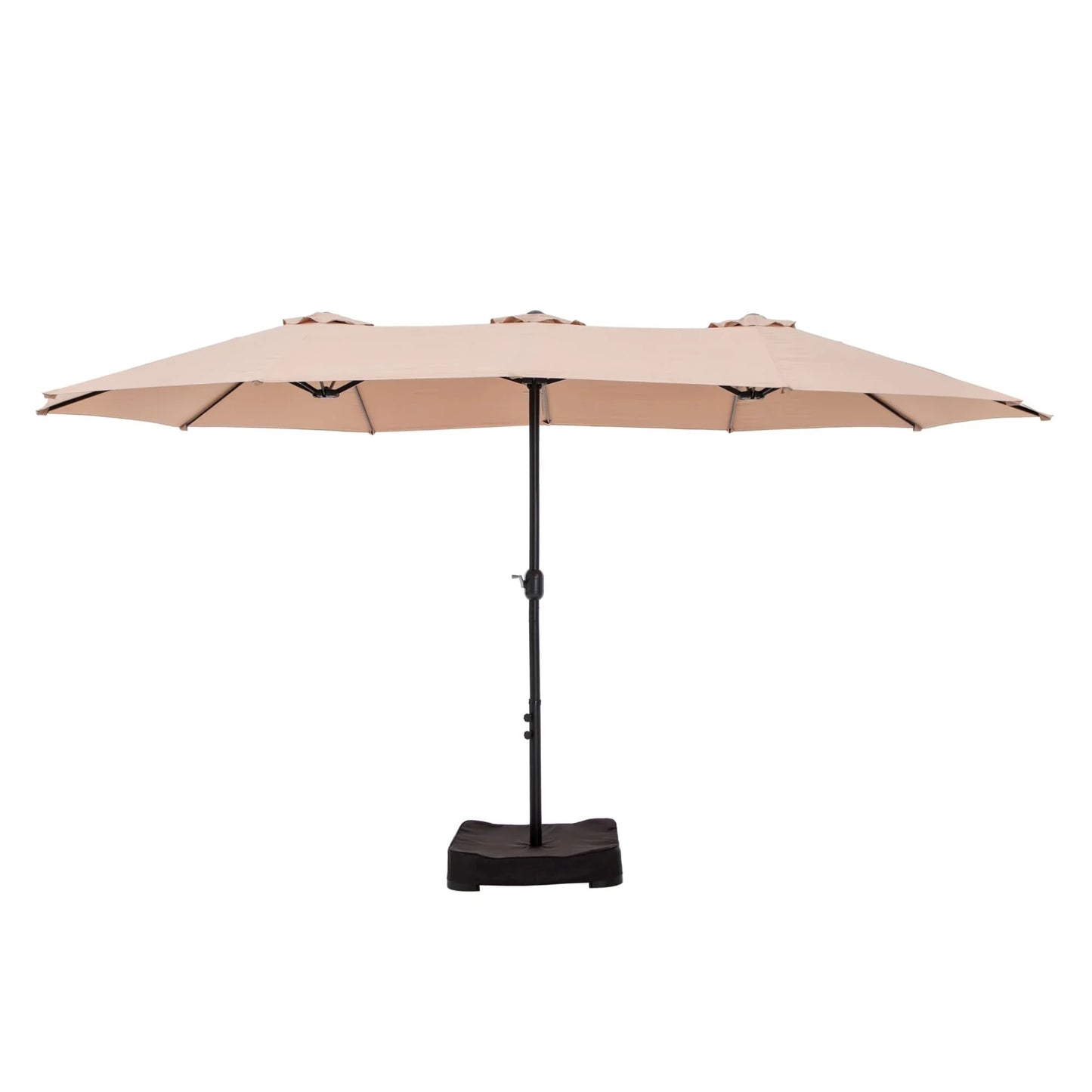 MAISON ARTS Ombrellone Doppio da 4,5 m, Extra Large, per Patio, con Base Inclusa