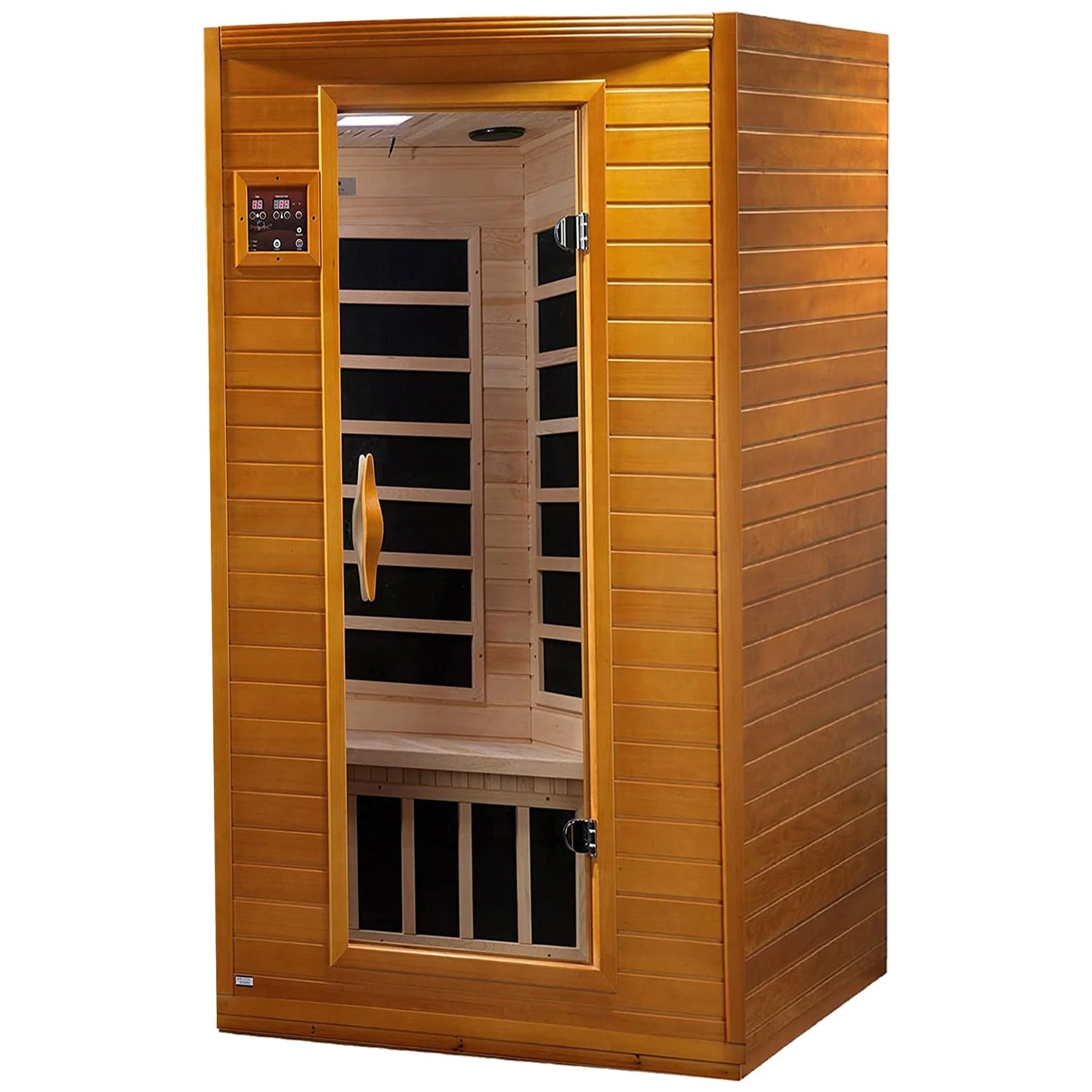Sauna Infrarossi Lontani a Basso EMF per 2 Persone Andora Dynamic Saunas, Legno di Cicuta Canadese