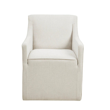 Chaise de salle à manger Charlotte avec roulettes