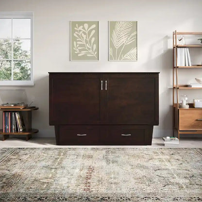 Cassettone letto a scomparsa Chelsea Queen con materasso