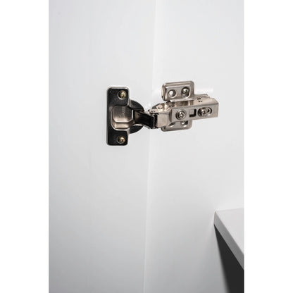 Palace Imports Armadio Kyle a 4 Ante in 100% Legno Massello con Ante in Legno Massello o a Specchio