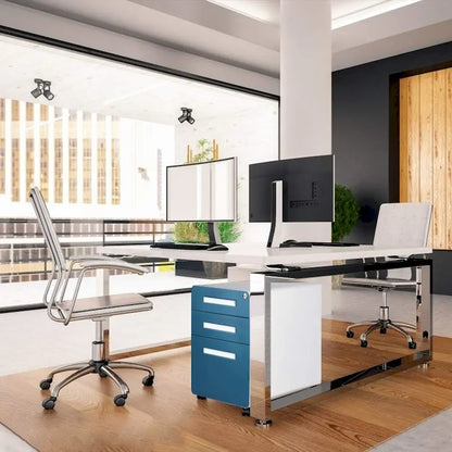 Classificatore verticale/mobile a 3 cassetti per ufficio domestico