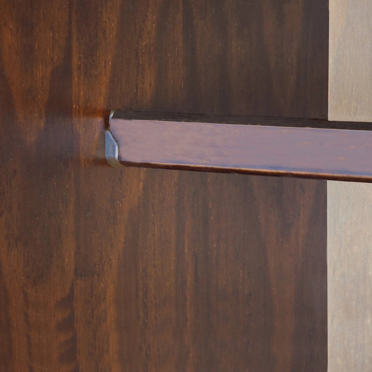 Palace Imports Armadio Kyle a 4 Ante in 100% Legno Massello con Ante in Legno Massello o a Specchio